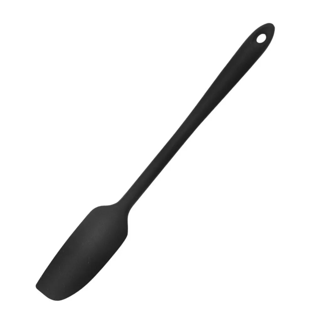 New Silicone Jam Spatula Extended Integrated Cream Spatula Non-Stick Heat Resistant Mixing Spoon Kitchen Baking Tool