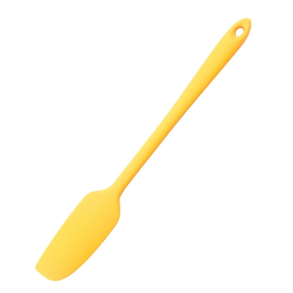 New Silicone Jam Spatula Extended Integrated Cream Spatula Non-Stick Heat Resistant Mixing Spoon Kitchen Baking Tool