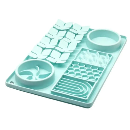 Aliexpress Food Grade Silicone Pet Slow Food Pad Suction Cup Anti-Choke Slow Food Bowl Multifunctional Pet Licking