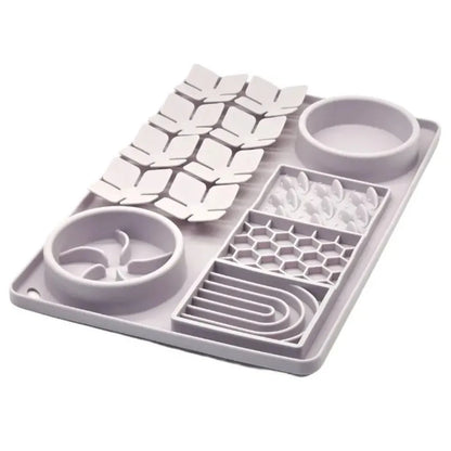 Aliexpress Food Grade Silicone Pet Slow Food Pad Suction Cup Anti-Choke Slow Food Bowl Multifunctional Pet Licking