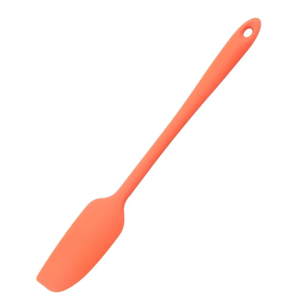 New Silicone Jam Spatula Extended Integrated Cream Spatula Non-Stick Heat Resistant Mixing Spoon Kitchen Baking Tool
