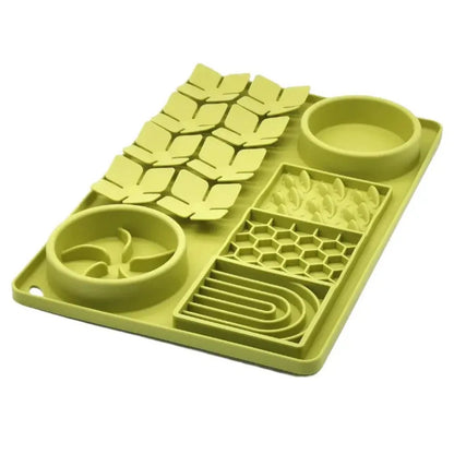 Aliexpress Food Grade Silicone Pet Slow Food Pad Suction Cup Anti-Choke Slow Food Bowl Multifunctional Pet Licking